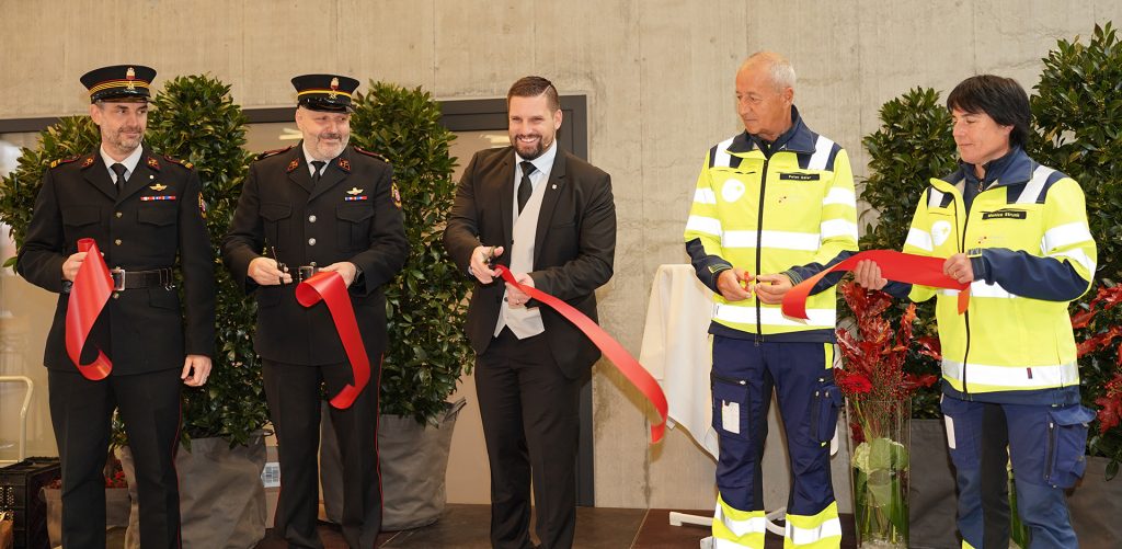 Eröffnung Feuerwehrdepot Vaduz