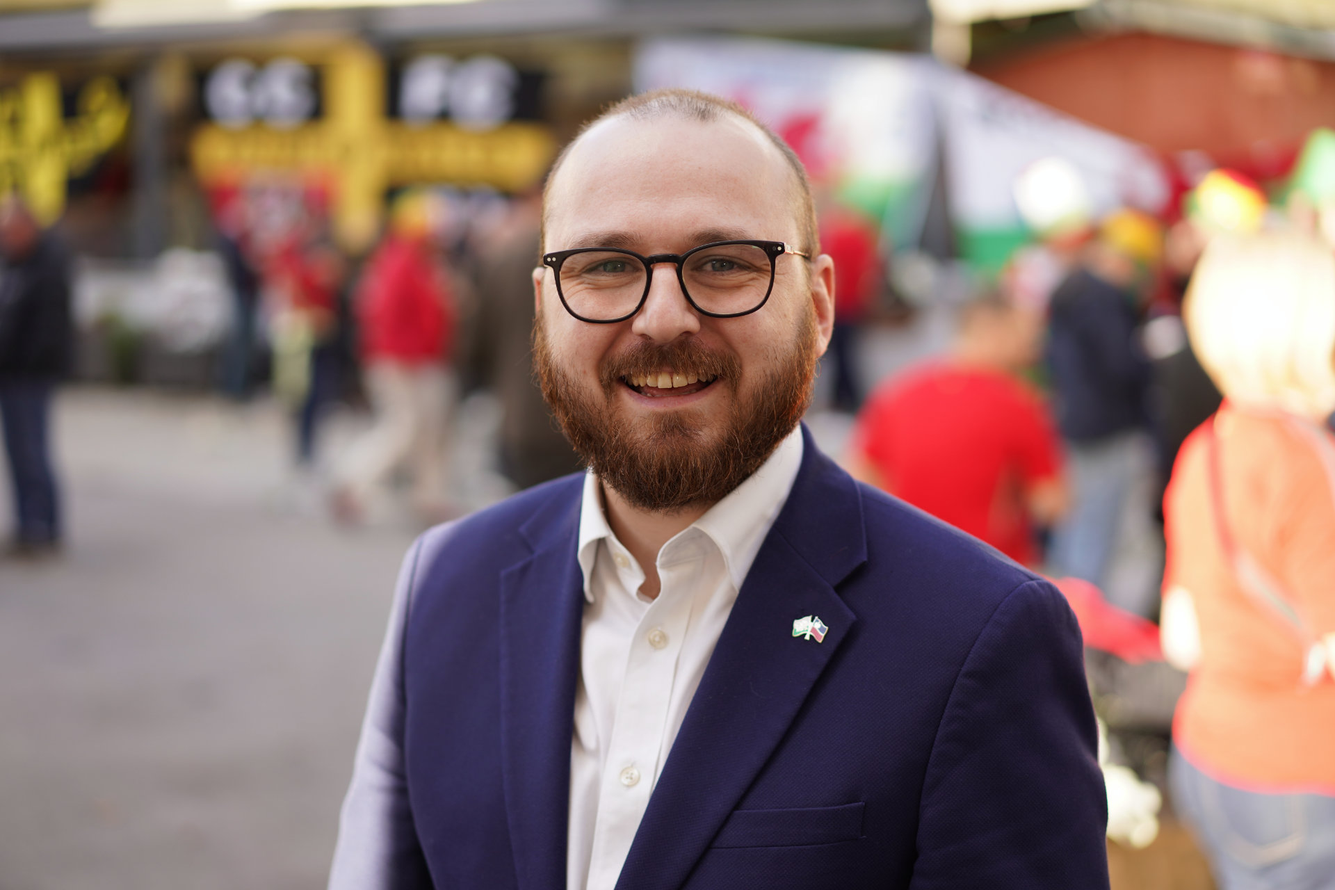 Walisischer Sportminister Jack Sargeant besucht Vaduz