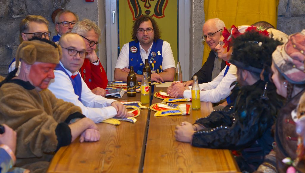 Pressekonferenz zur Eröffnung der Fasnacht am 11.11.2025 in Schaan 