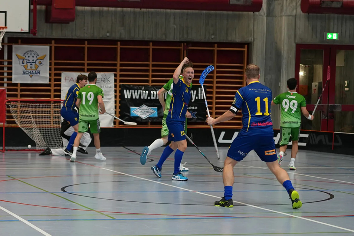 UHC Schaan souveräner Tabellenführer bei Saisonhälfte