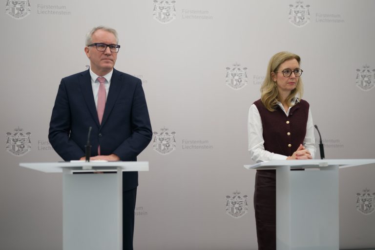 Daniel Oehry und Sabine Monauni