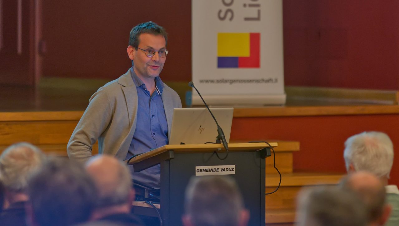 Vortragsabend der Solargemeinschaft in Vaduz