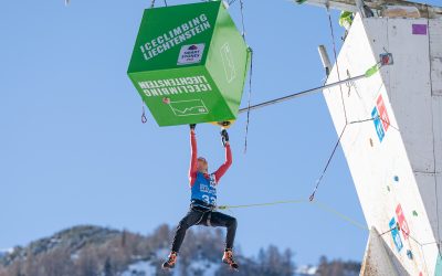 Kraftakt in der Vertikalen: Entscheidung im Malbuner Eis