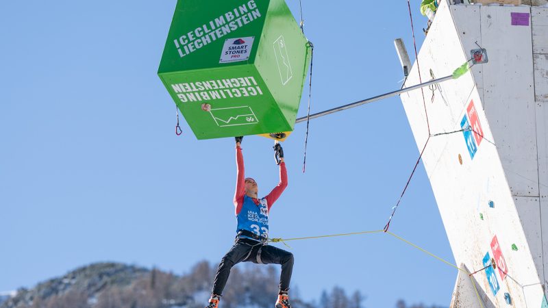 UIAA Eiskletter-Jugendweltmeisterschaft 2026 in Malbun