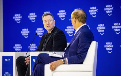 Elon Musk in Davos: Visionen von KI, Robotern und einer multiplanetaren Zukunft