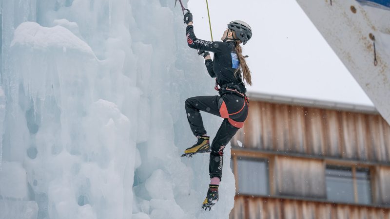 Eisklettern in Malbun