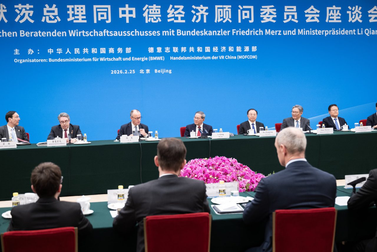 Bundeskanzler Friedrich Merz in China 2026