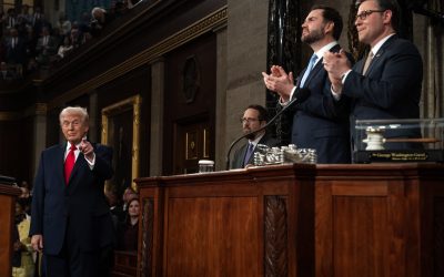 Zölle, Grenzschutz, Kulturkampf: Scharfe Töne bei Trumps Rede zur Lage der Nation