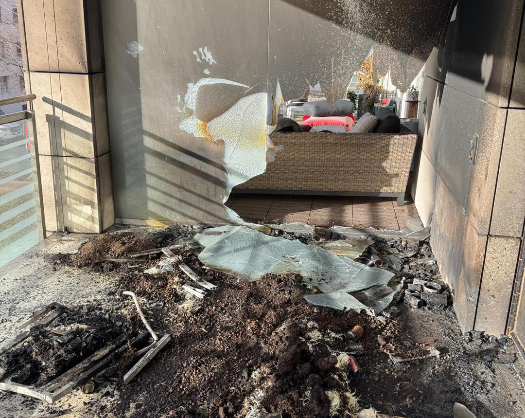 Balkonbrand in Vaduz