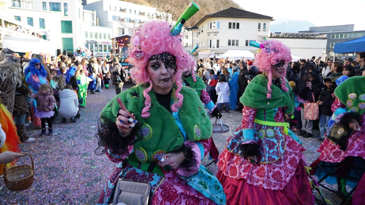 Fasnachtsumzug in Vaduz