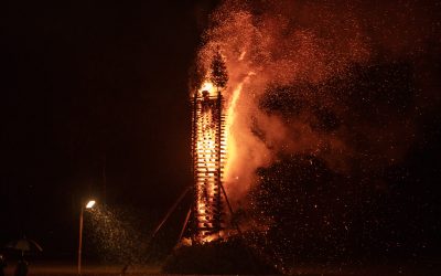 Liechtenstein feiert trotz Regen ein glühendes Funkenwochenende