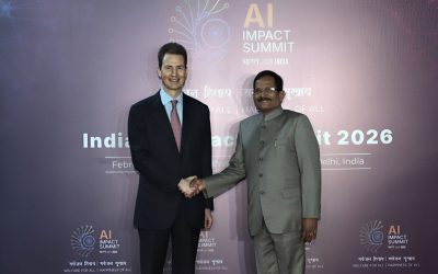 Erbprinz Alois beim AI Impact Summit in Neu-Delhi