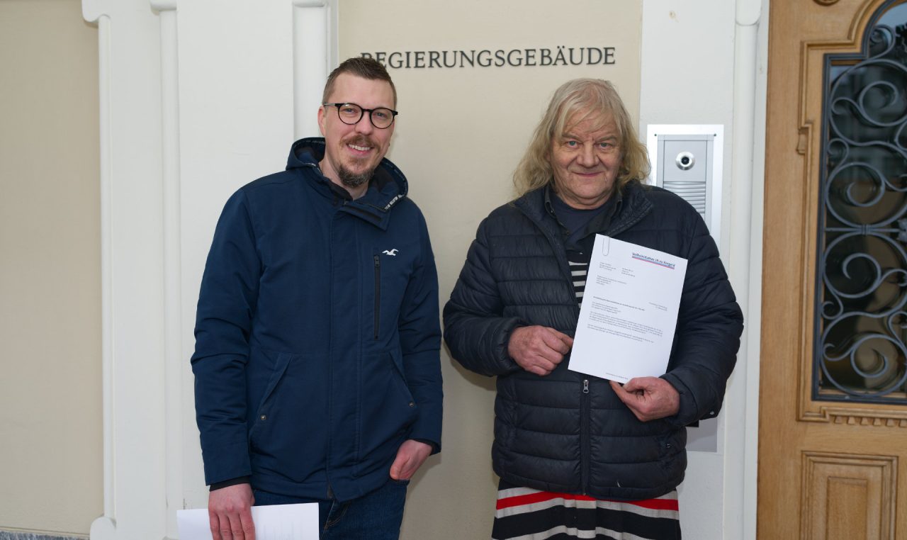 Jürgen Schädler und Herbert Elkuch