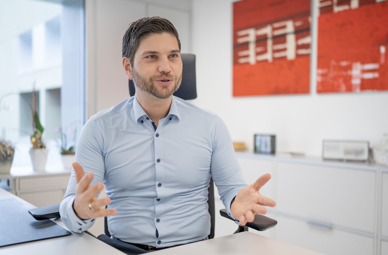 Vorsteher Johannes Hasler