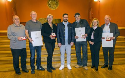 Verdienstmedaillen für engagierte Vaduzer