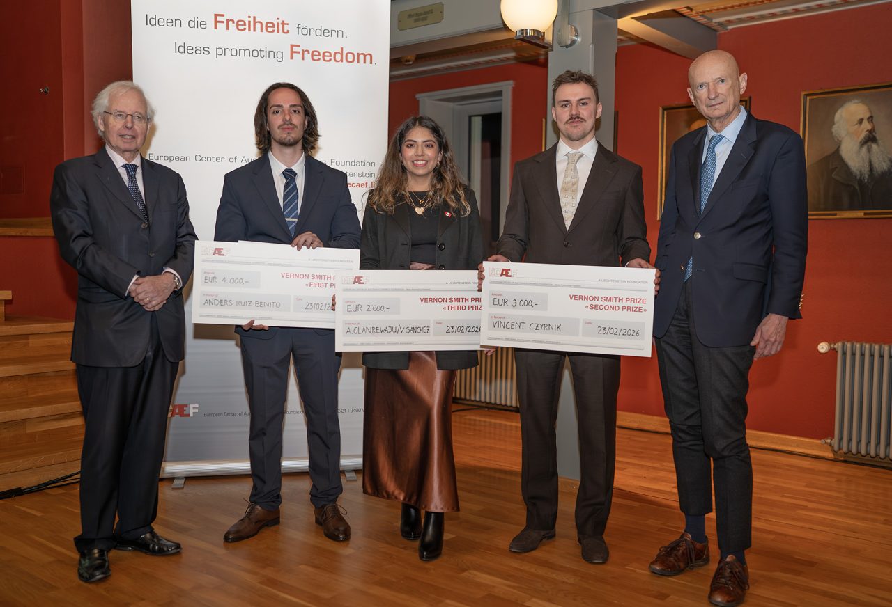 Vernon Smith Preis 2026