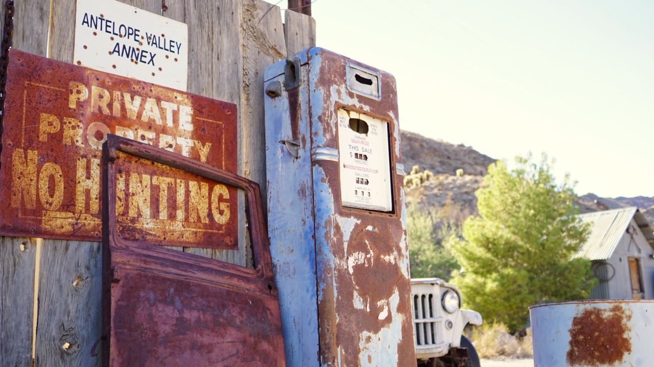 Historische Tankstelle
