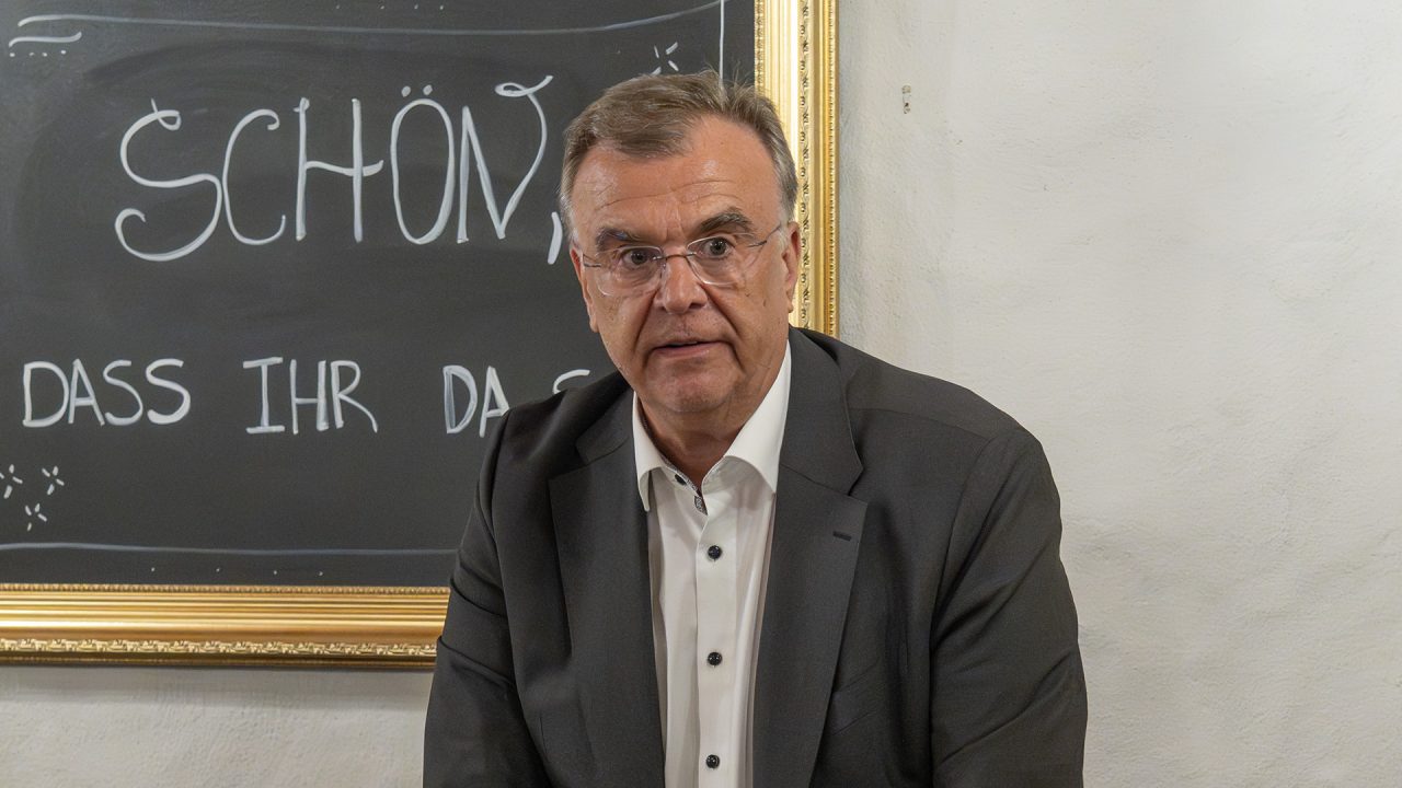 Alexander Batliner bei einer FBP-Veranstaltung in Schellenberg am 23.3.2026