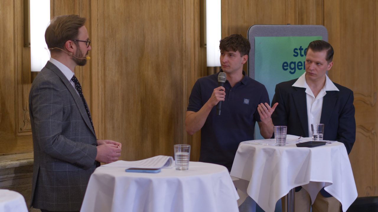 Brennpunkt Demokratie im "Debattierpark"