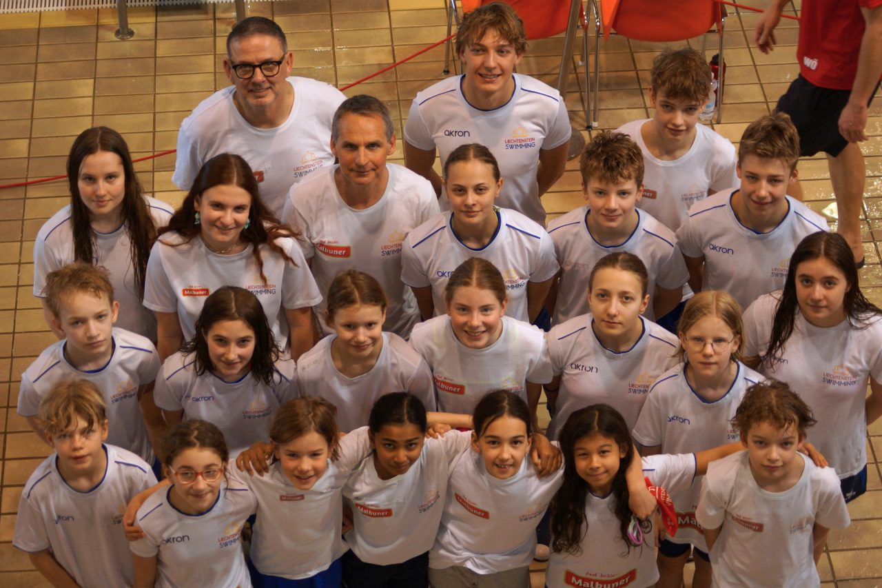 Schwimmgemeinschaft Liechtenstein am 32. Internationalen Heidenheimer Schwimmfest