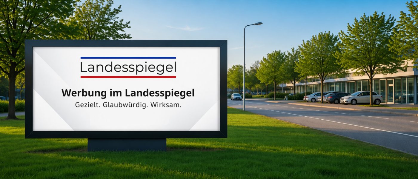 Werbung im Landesspiegel