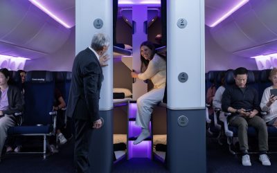 Schlafen über den Wolken: Air New Zealand bringt Liegepods für Economy-Reisende