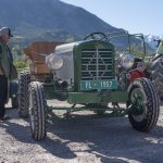 Rund 50 Oldtimer-Traktoren rollten auf den Schaaner Messeplatz