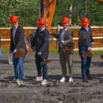 Spatenstich für neues Abwasserpumpwerk in der Widau
