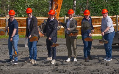 Spatenstich für neues Abwasserpumpwerk in der Widau