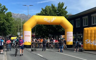 Slow-Up: Der jährliche Höhepunkt der Auto-Schikane