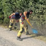 Flurbrand am Binnenkanal