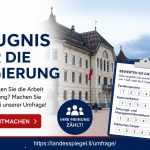 Zeugnis für die Regierung – die Leserumfrage ist zurück