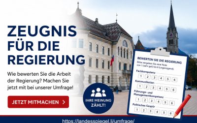 Zeugnis für die Regierung – die Leserumfrage ist zurück