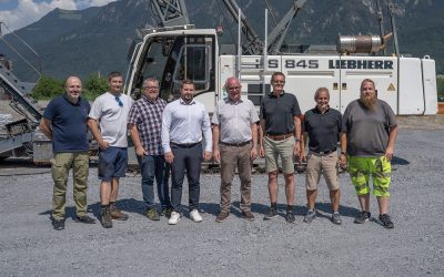 Baustart für das Grundwasserpumpwerk Wiesen II