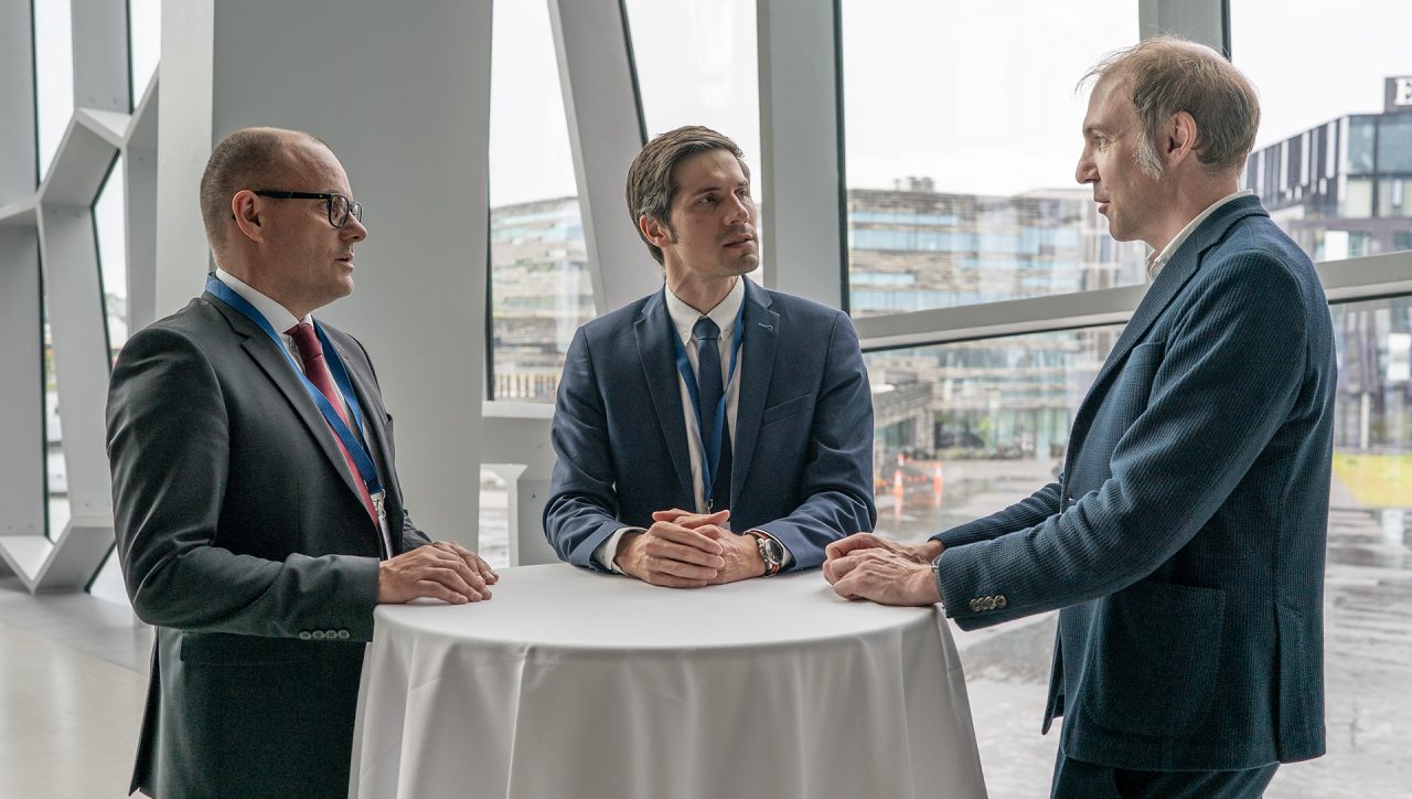 Roger Schädler und Sebastian Gassner im Gespräch mit Gregor Meier