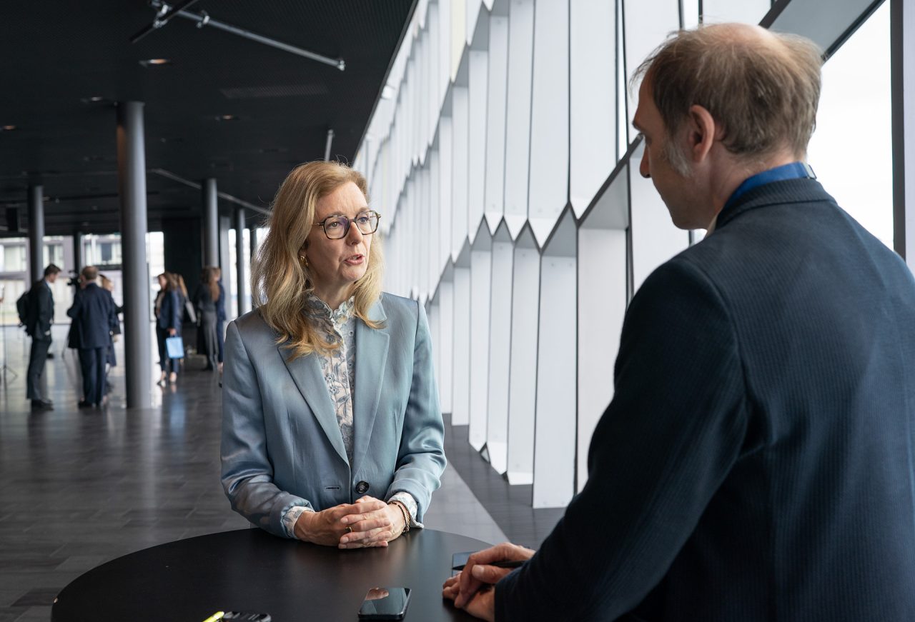 Sabine Monauni im Interview mit Gregor Meier
