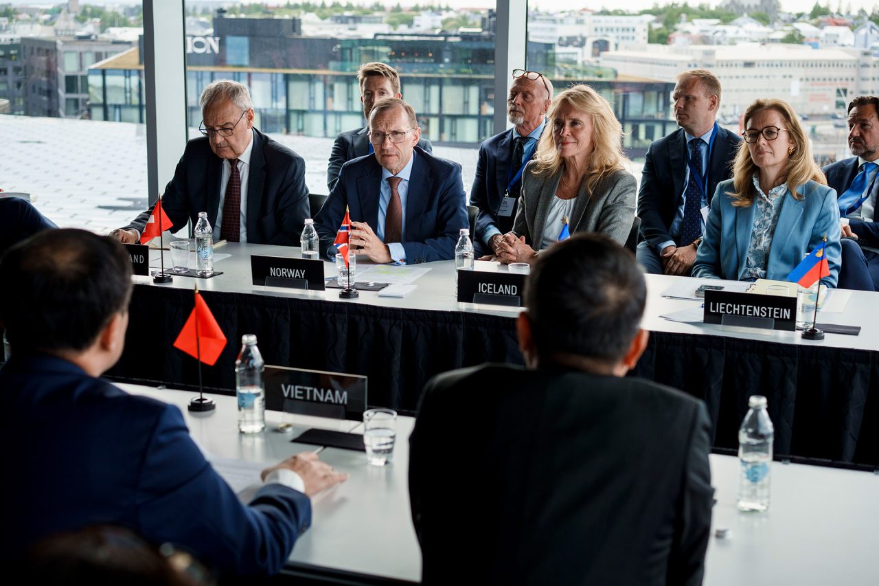 EFTA - Vietnam Verhandlungen in Island