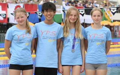 Silbermedaille und 18 Bestzeiten für den YPS-Nachwuchs