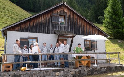 Alpsegnung auf Gafadura