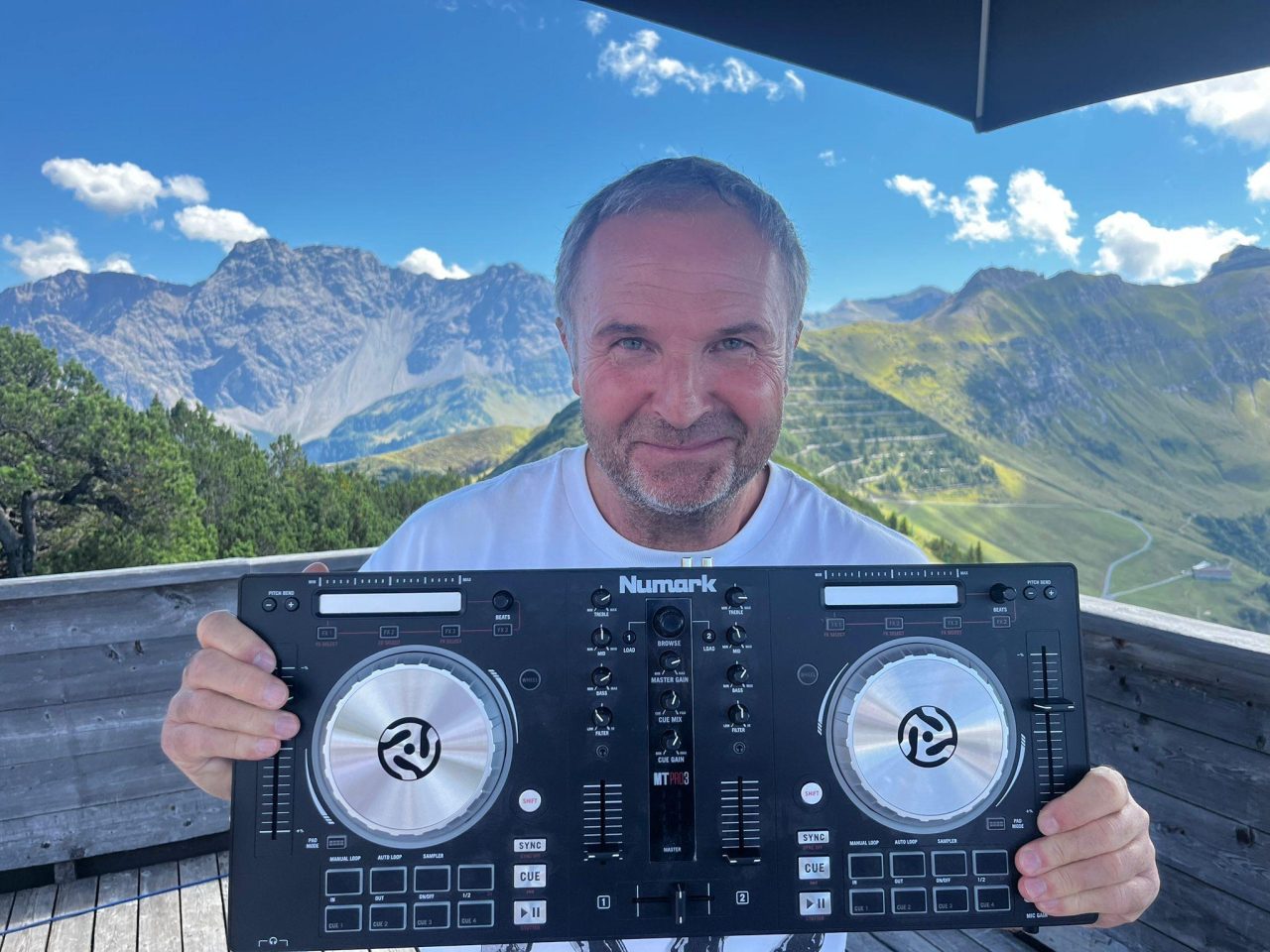DJ Bernie auf Sareis