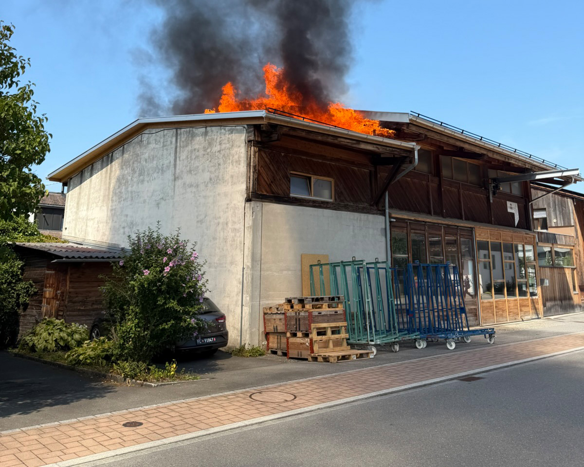 Brand in Schaan