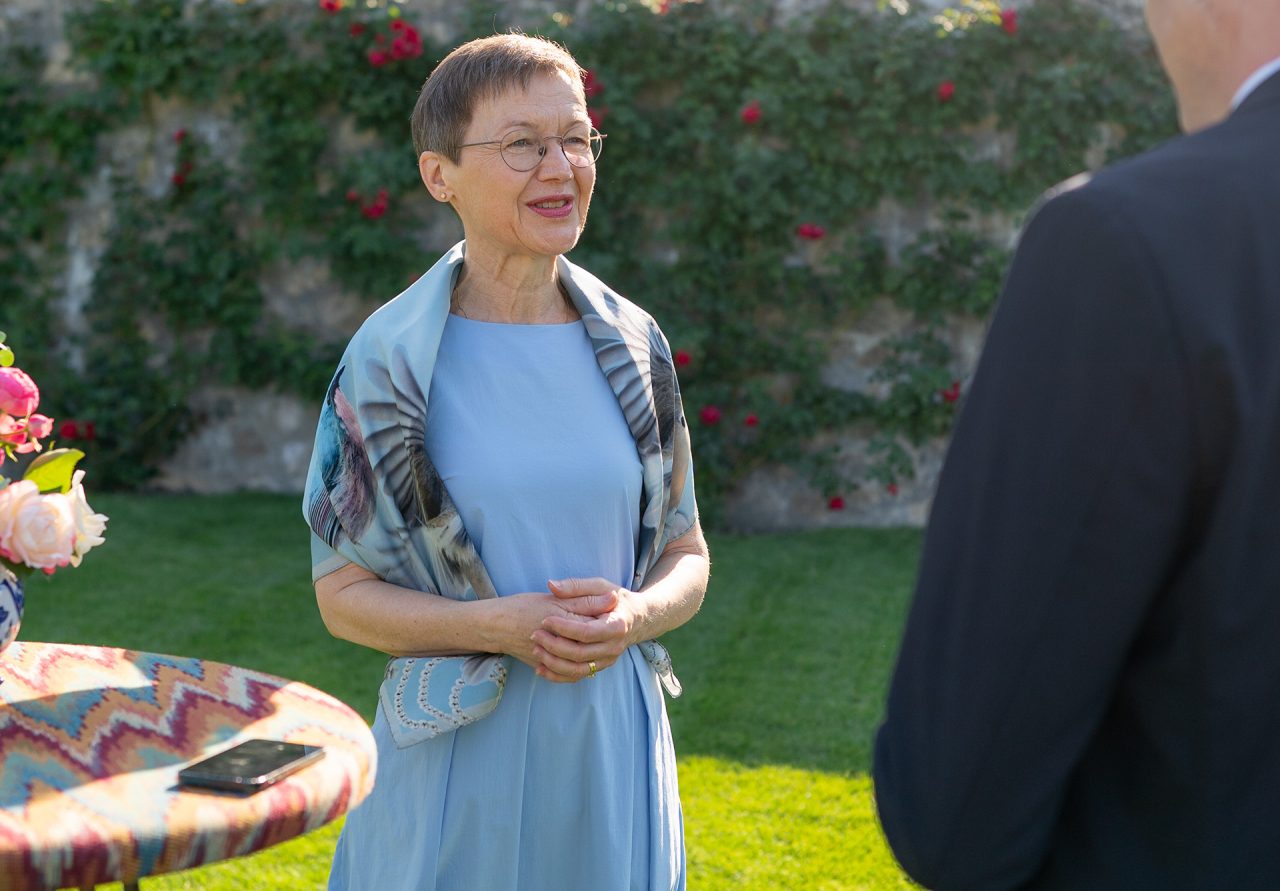 Regierungschefin Brigitte Haas