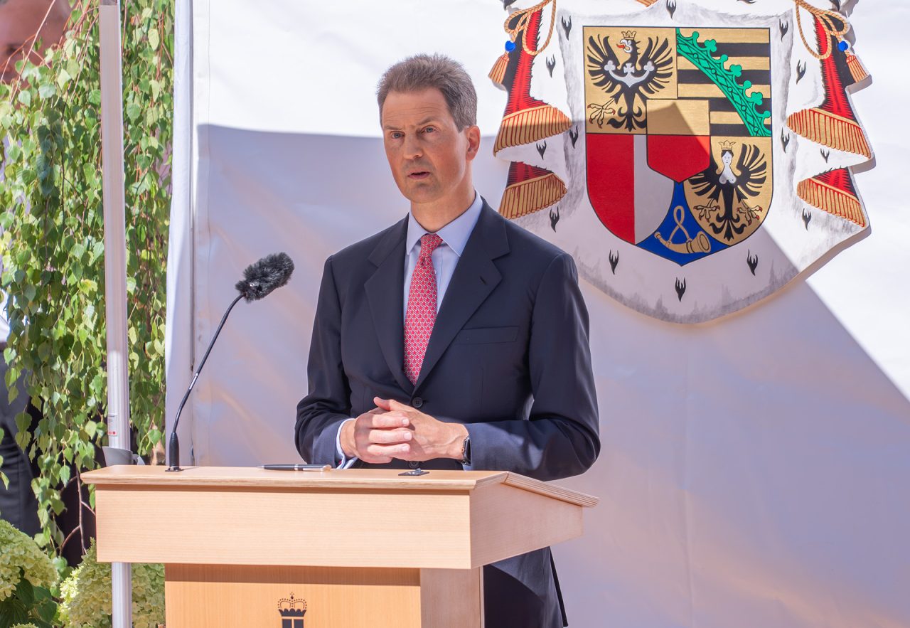 Erbrpinz Alois von und zu Liechtenstein am Staatsfeiertag 2026
