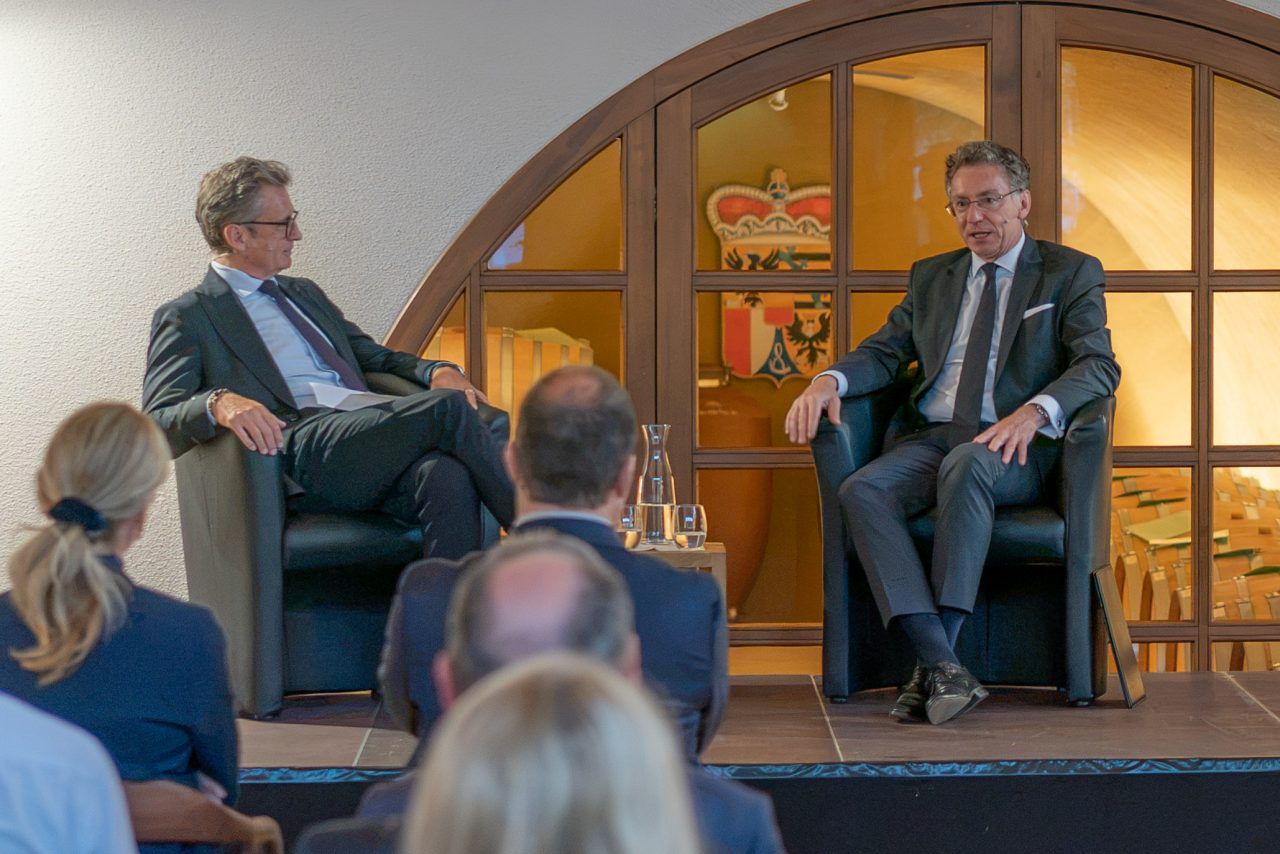 Gespräch mit Botschafter Christian Wenaweser und Prof. Dr. Christoph Safferling