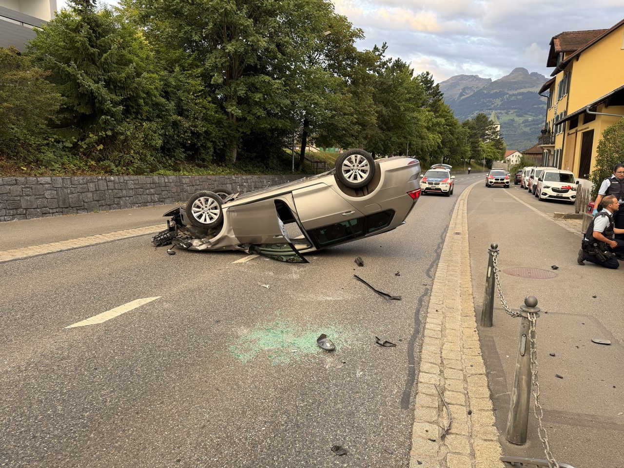 Selbstunfall in Schaan