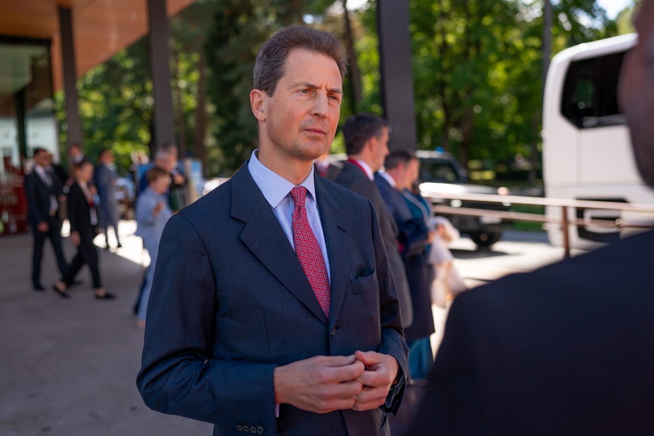 S.D. Erbprinz Alois von und zu Liechtenstein beim Treffen der Staatsoberhäupter der deutschsprachigen Ländern