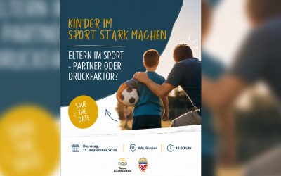 Eltern im Sport – Partner oder Druckfaktor?