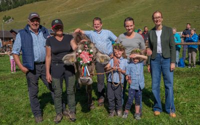 Prämienmarkt Steg: Bonita verteidigt den Titel als schönste Kuh