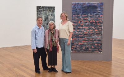 Evi Kliemand geht übers Wasser