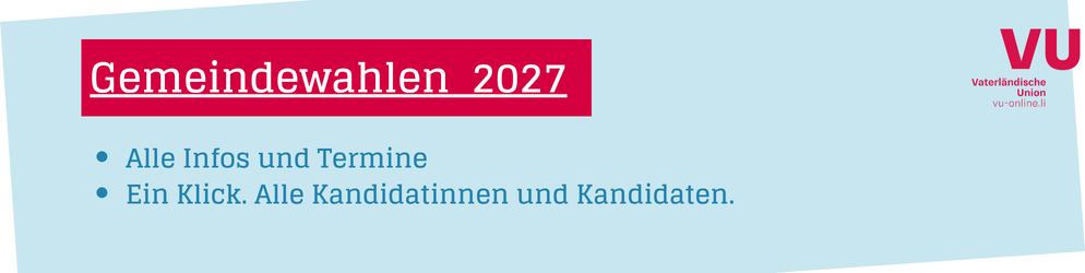 VU Wahlwerbung